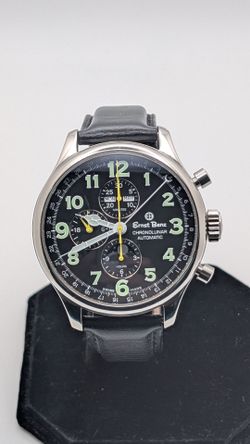 Ernst Benz Chronolunar 47mm Valjoux 7751 Moonphase Swiss Automatic Chronograph Watch