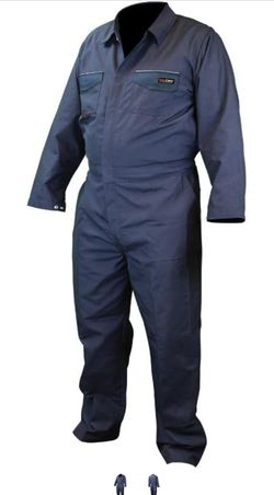 FRCA-001 Cotton/Nylon FR Coverall - Navy - Size 2X
