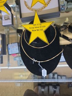 18K Box Link Necklace. THIS WEEKEND ONLY!