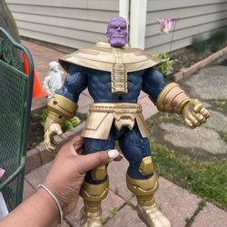 DISNEY AVENGERS THANOS Marvel Talking Action Figure Doll Toy Model 15”