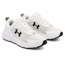 Under Armour White Low-Top Sneakers Size 8.5 Women