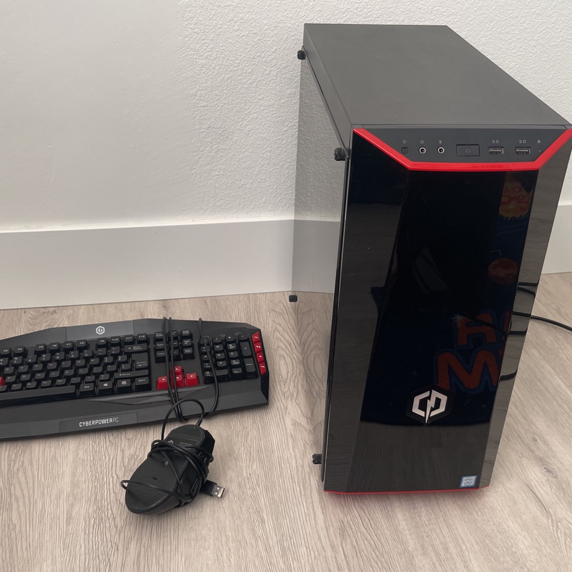CyberpowerPC Gamer Xtreme GXIVR8020A5 Desktop Gaming PC (Intel i5-8400 6 Core Processor, AMD RX 580 4GB, 8GB DDR4 RAM, D, WiFi, Win 10 H
