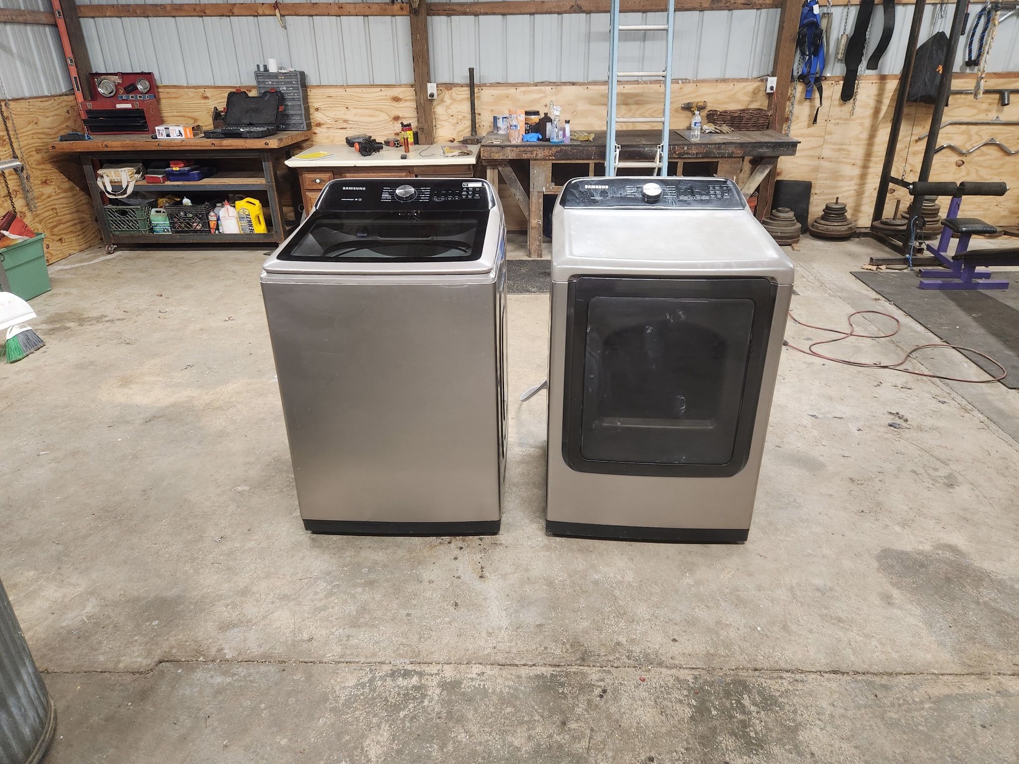 Samsung Washer and Dryer