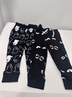Kids Halloween Print Jogger Pants Set of 2