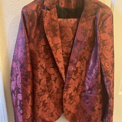 Men’s Red Suit