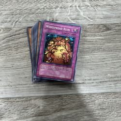 Stack Of Holo YuGiOh Cards