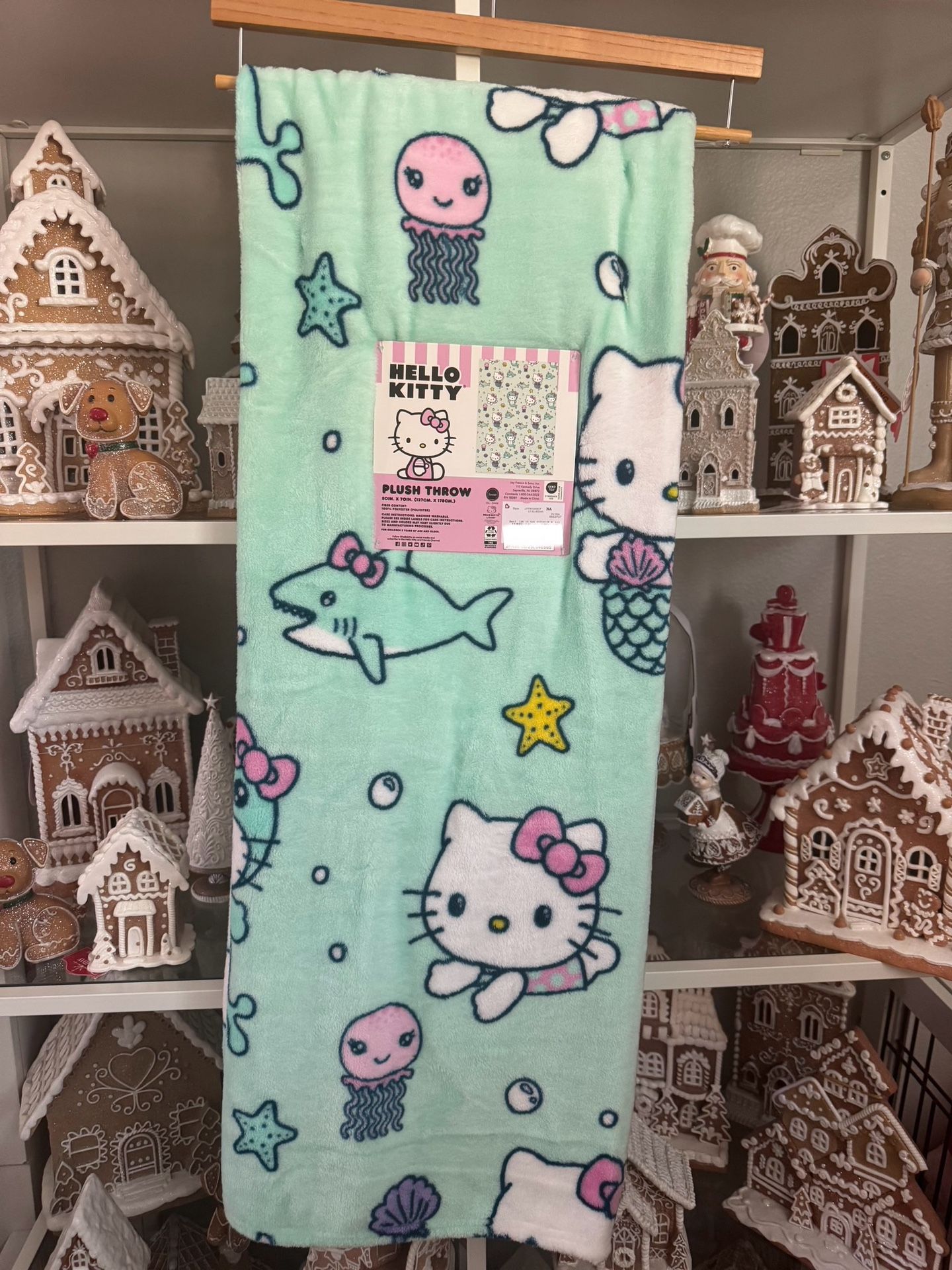 Hello Kitty Mermaid Throw