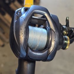 Shimano Curado reel/braid/Wright &Mc gill rod