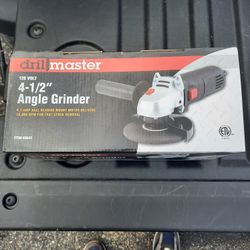 Drill Master 4 1/2 Inch Andle Grinder. 120 Volt. Have 2. Make An Offer For Both.