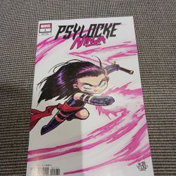 PSYLOCKE: NINJA #1 - SKOTTIE YOUNG VARIANT COVER - MARVEL COMICS/JANUARY 2026