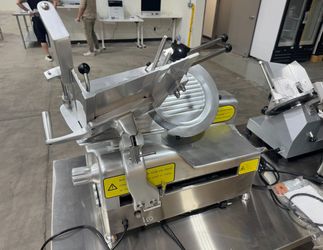 NSF 🔪 ChefAsst Automatic Meat Slicer HB‑320 (Dual 370W Motors) NEW