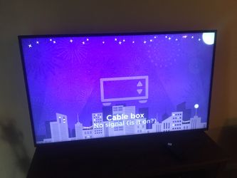 51 in flat screen tv grate condiciona