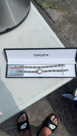 Gruen Matching Watch And Bracelet Set