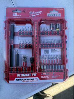Milwaukee tools 45 pcs