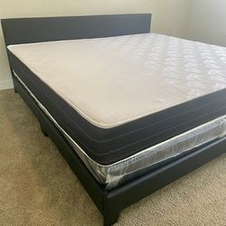 King Size Mattress 10” Inches Thick New From Factory Also Available in: Twin, Full, Queen, Same Day Delivery