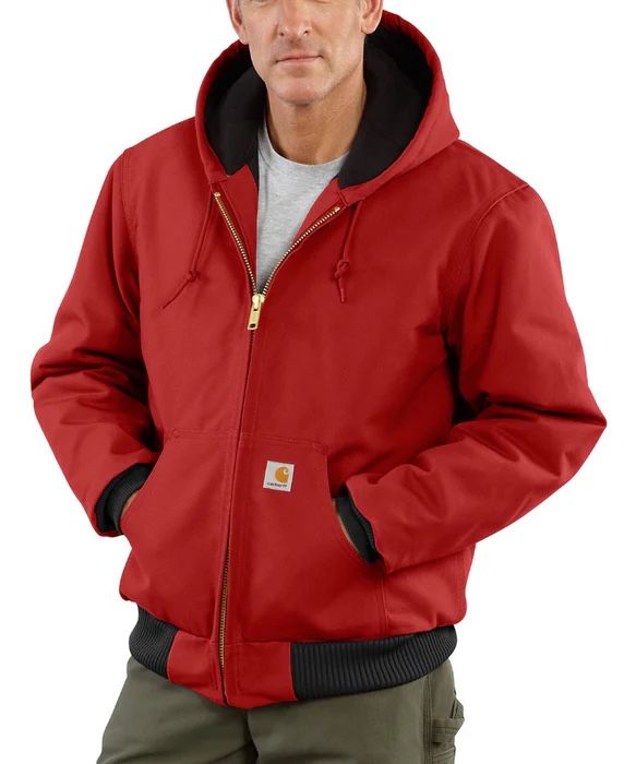 Industry red Carhartt Jacket NWT