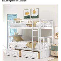 Brand NewTwin Bunk/ Could Be 2 Twin Beds Separate Also 