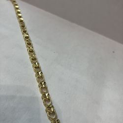 14k Gold Bracelet #110632-1 MJ