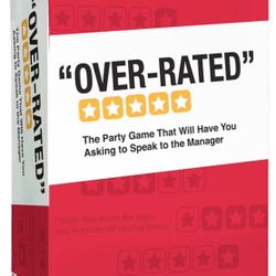 WHAT DO YOU MEME? Over-Rated - The Game of Ridiculous Reviews - Adult Party Games for Social Gatherings