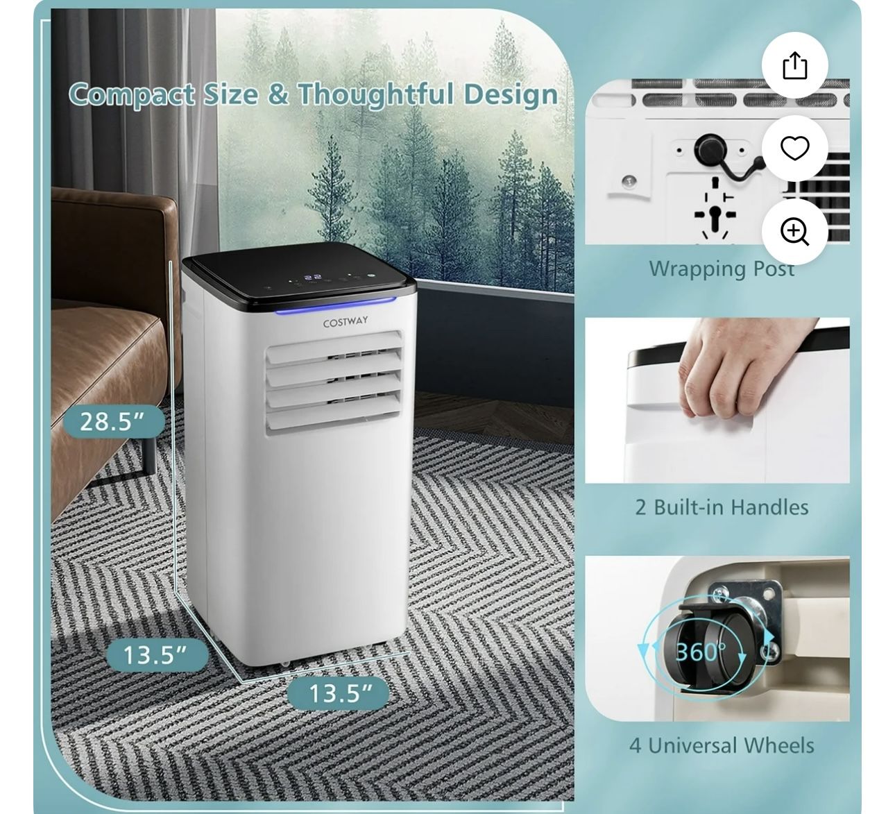 Costway Stand Up Air Conditioner