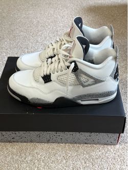 Jordan 4 Retro White Cement 2025)