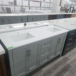 Bathroom Cabinet 60, Sink. 