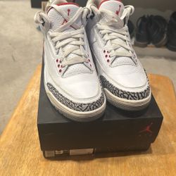 Air Jordan 3 Retro Cardinal Red Size 9.5