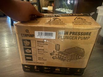 CANPUMP PRESSURE WASHER PUMP FOR SALE