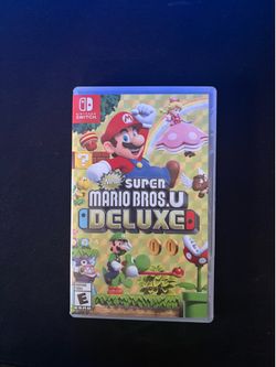 Super Mario bros U deluxe for Nintendo switch