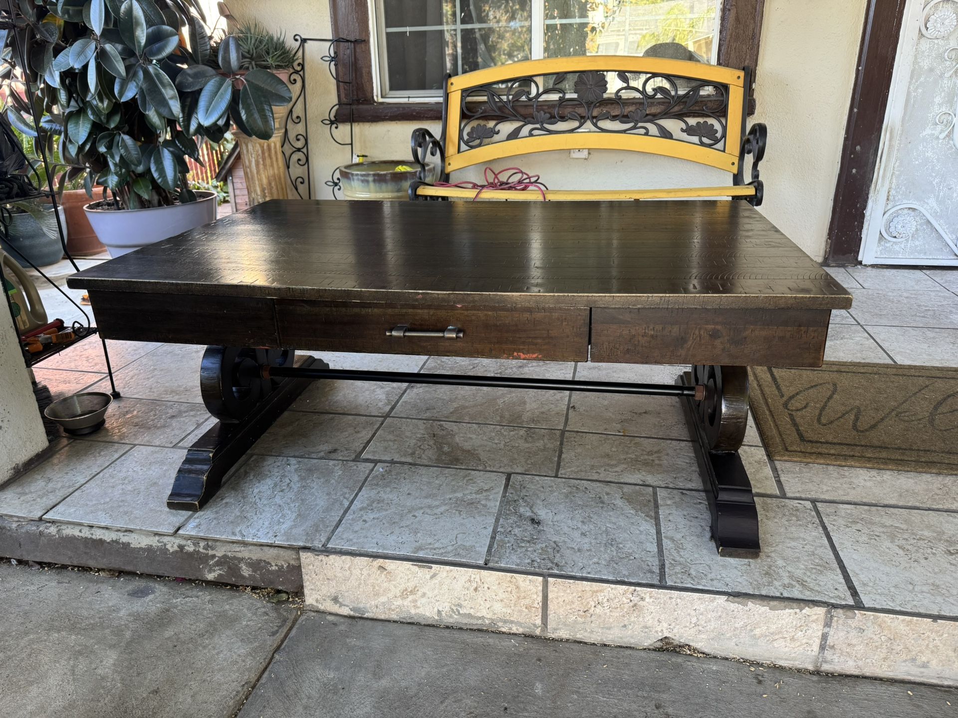 Wood Solid Coffee Table