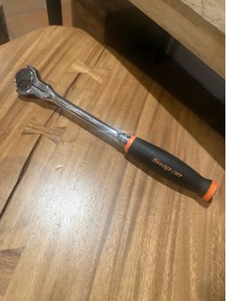 3/8 100Tooth swivel head long ratchet snap on