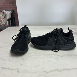 Black Adidas, size 6 ortholite