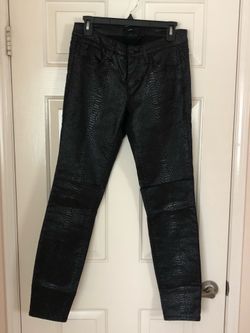 Bebe Snake Print Jeans 29”x 30”