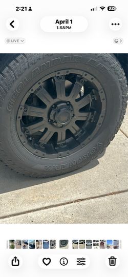 Set of 4 rims for Toyota Tundra 2008-2021 (20x9)