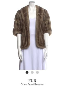 Vintage Fur Shawl