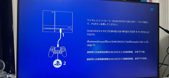 Ps4 w/ headset and all wires