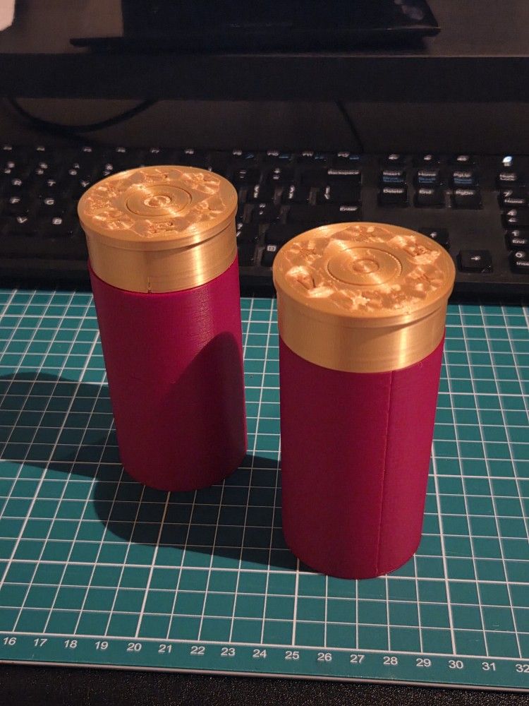 3d Printed Shotgun Shell Coin Holders