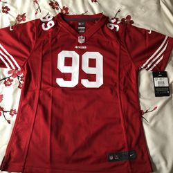 New San Francisco 49ers girls Jersey size Xlarge, 