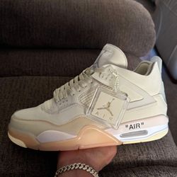 Jordan’s 4 Retro Off White