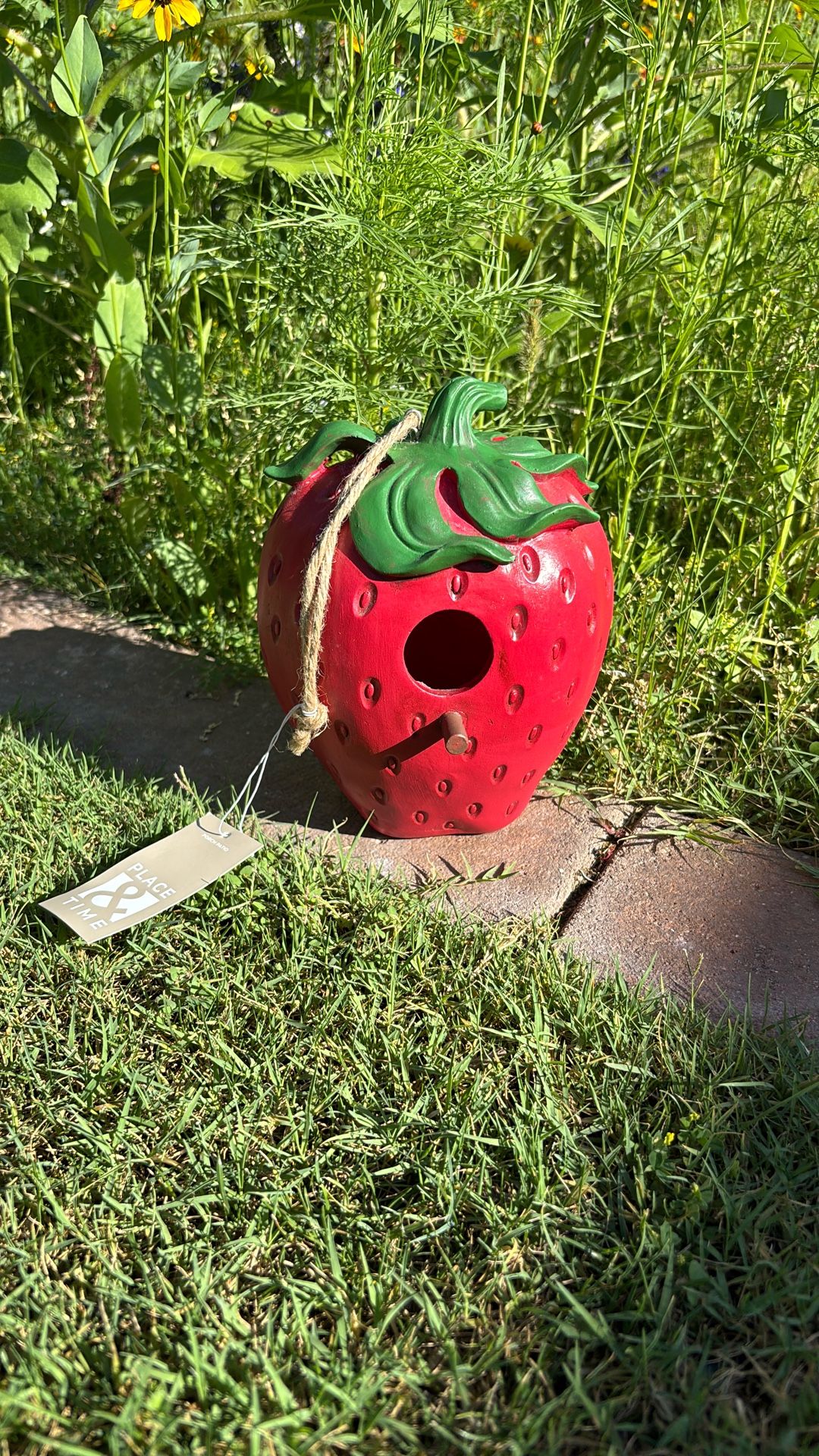 Birdhouse - Strawberry- Ceramic - Brand New - 10 Available
