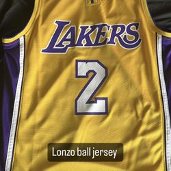 Lakers Lonzo Ball Jersey 