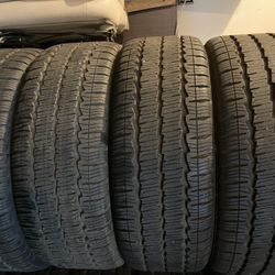 NEW (4) 235 55 17 Continental Highest Quality Takeoffs From A NEW Mercedes