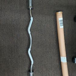 Olympic curl bar