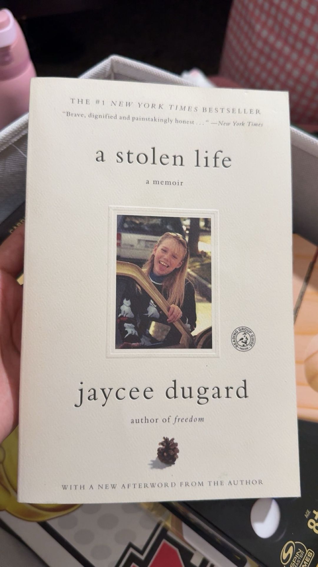 Jaycee Dugard Book Memoir