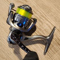 Lews Ultra Light Reel With High Viz Line 