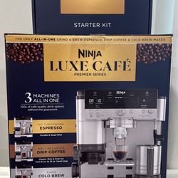 Ninja Luxe Café Premier Espresso Machine – Excellent Condition ☕️
