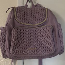 Diaper Bag Purple 