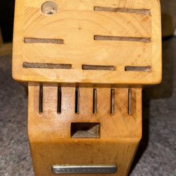 Food network 14 Slot Wooden Block 