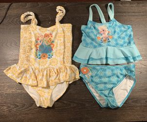 Set of 2 girls swim wear Disney Frozen size 9-10