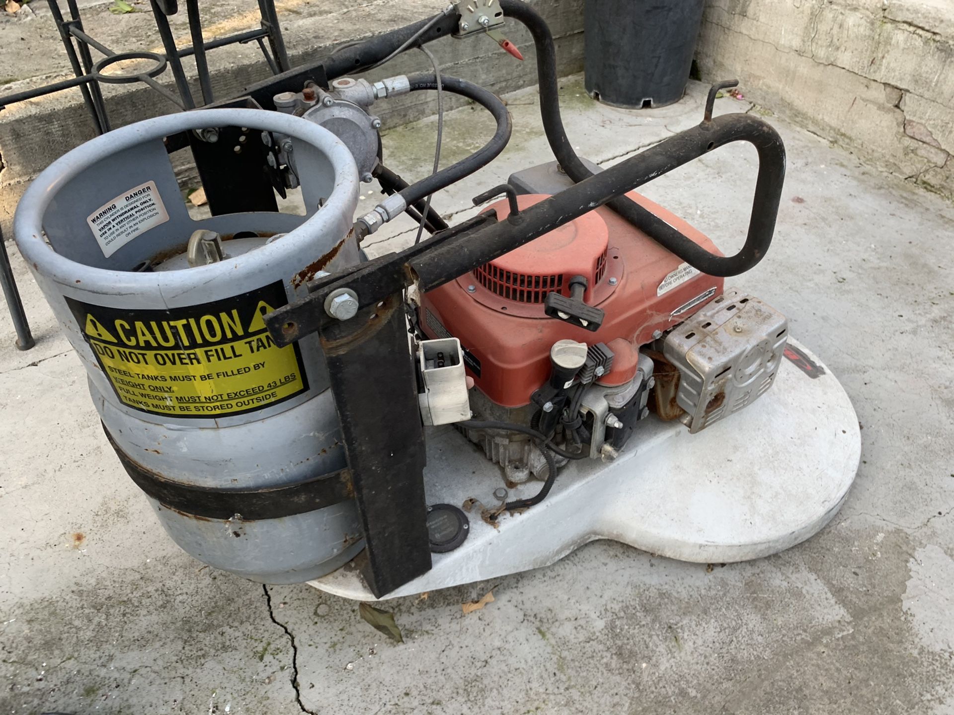 Propane scrubber and buffer (2 machine set) for Sale in Stockton, CA
